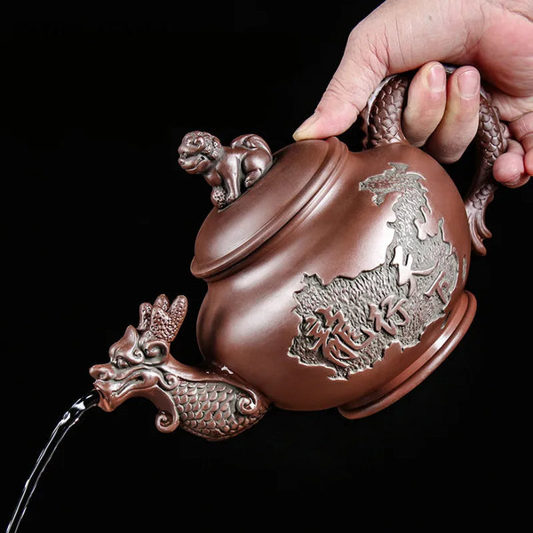 Dragon Clay Teapots-ToShay.org