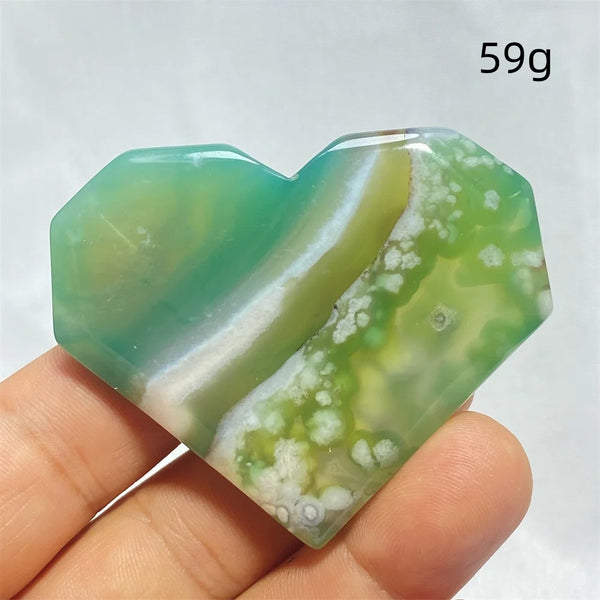 Green Cherry Blossom Agate-ToShay.org