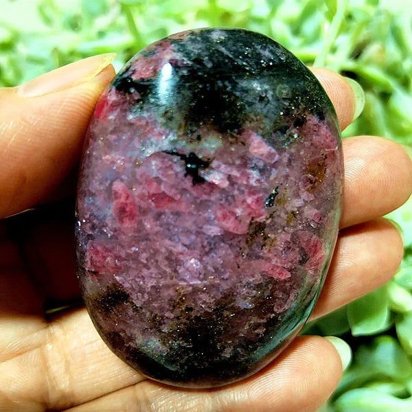 Pink Rose Snowflake Stone-ToShay.org