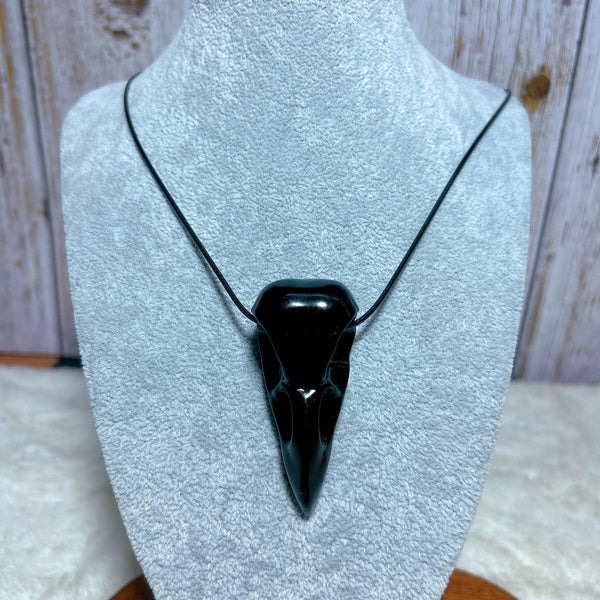 Black Obsidian Raven Skulls-ToShay.org