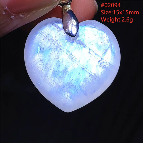 Blue Light Moonstone Pendant-ToShay.org