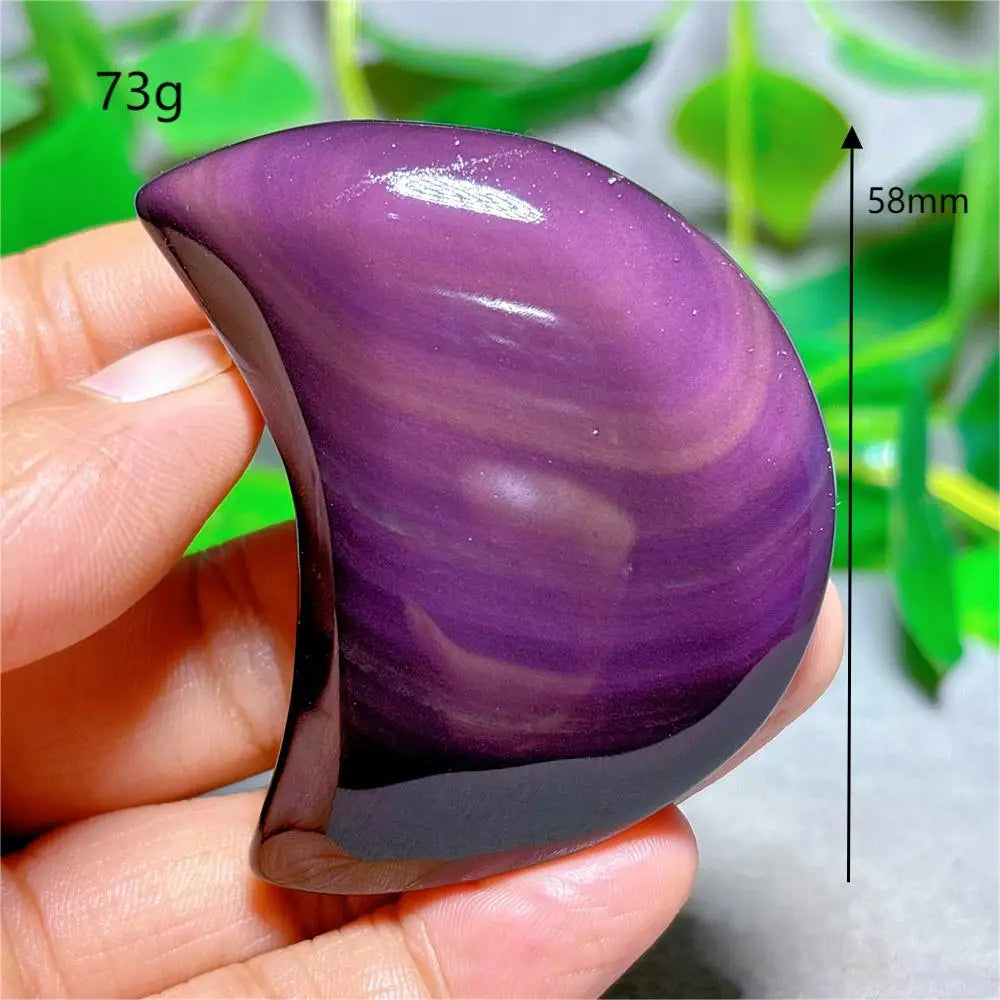 Rainbow Obsidian Moon-ToShay.org