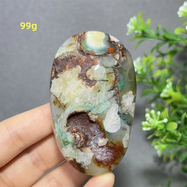 Green Cherry Blossom Agate-ToShay.org