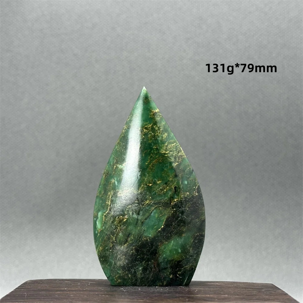 Green Emerald Jasper Torch-ToShay.org