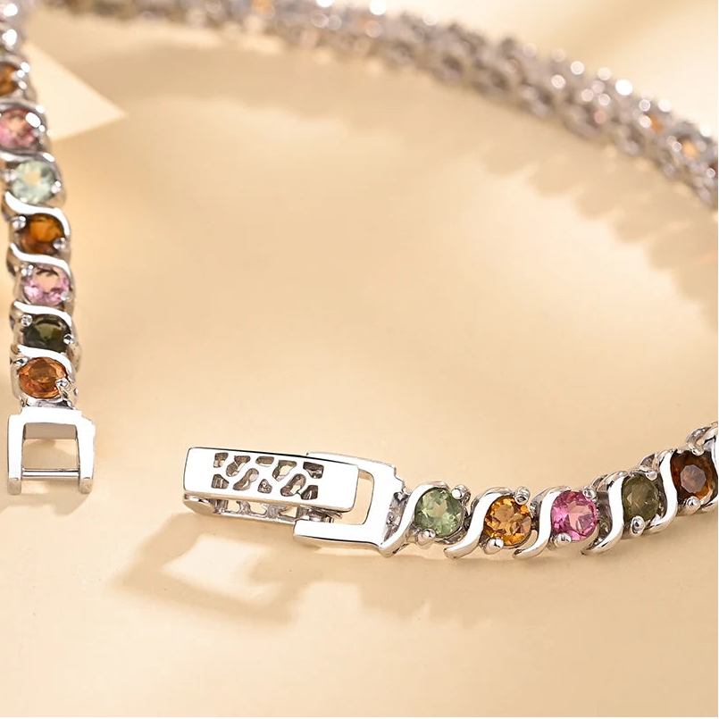 Mixed Tourmaline Bracelet-ToShay.org