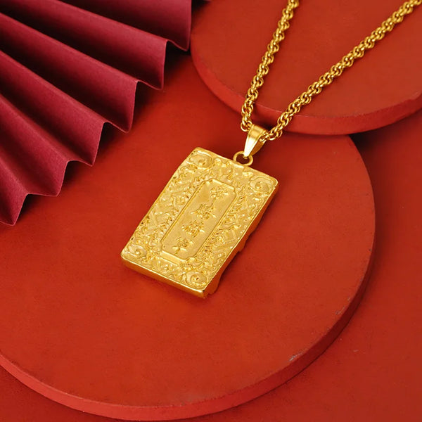 Gold General Fu Pendant-ToShay.org