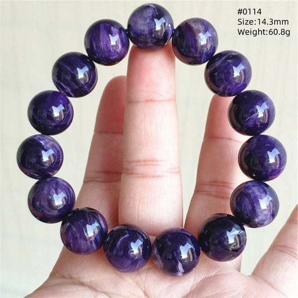 Purple Charoite Bracelet-ToShay.org