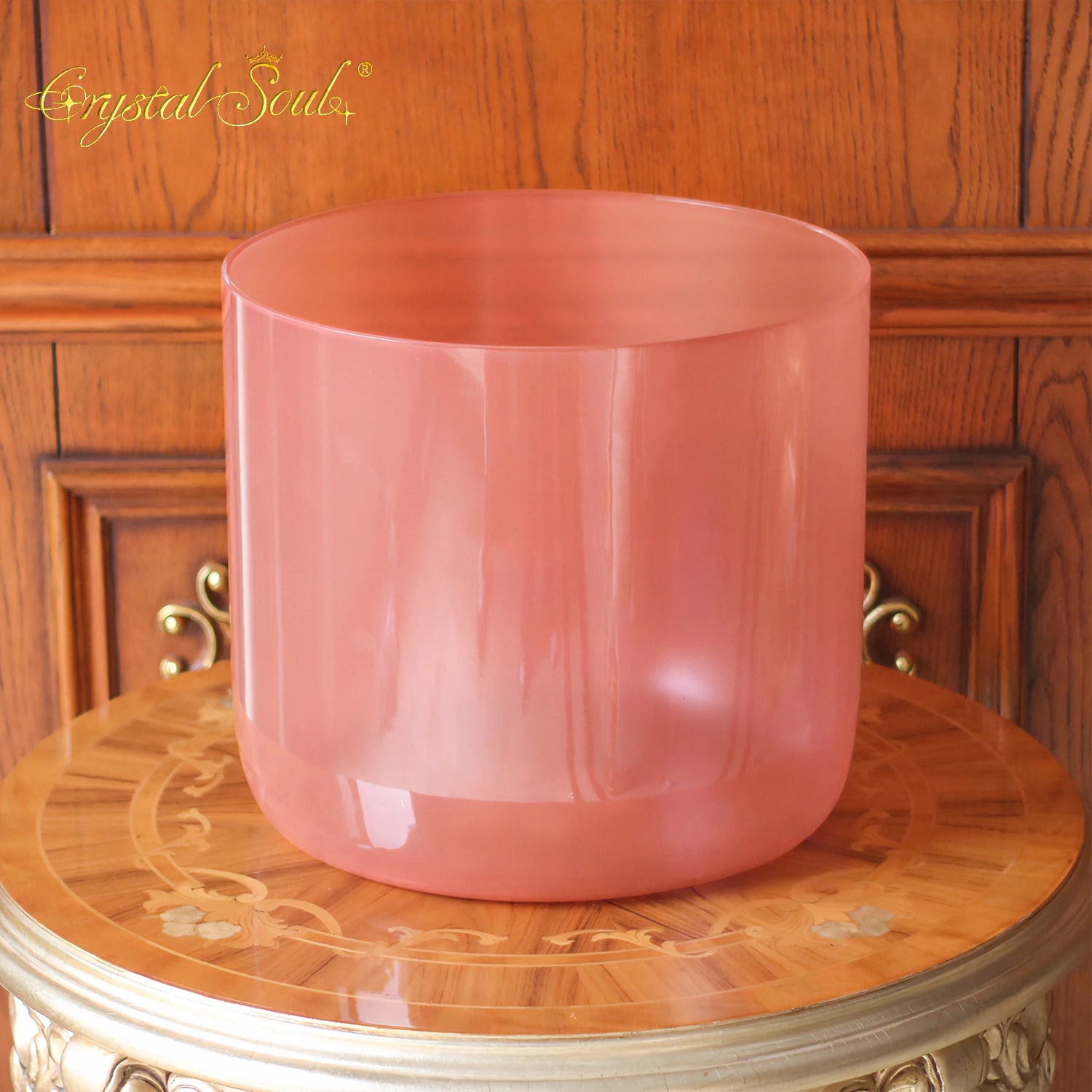 Pink Alchemy Crystal Singing Bowl-ToShay.org