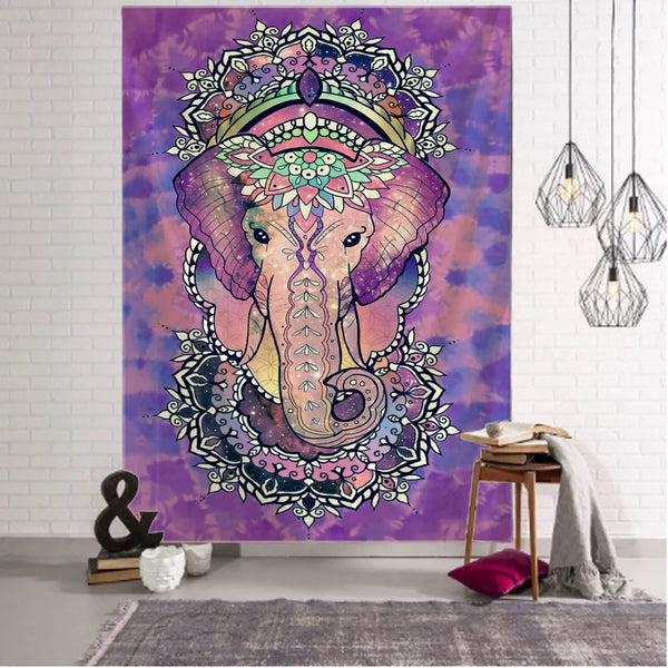 Psychedelic Animal Tapestry-ToShay.org