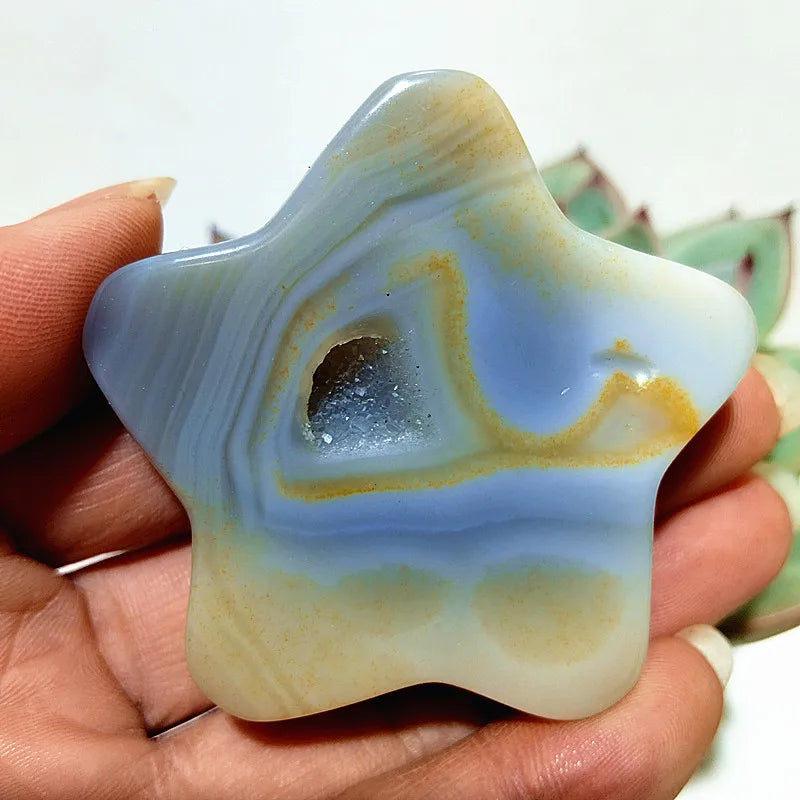 Blue Lace Geode Agate-ToShay.org