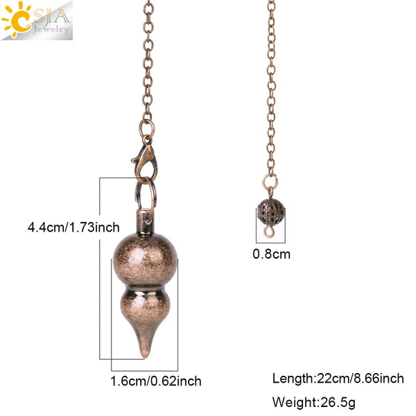 Copper Dowsing Pendulum-ToShay.org