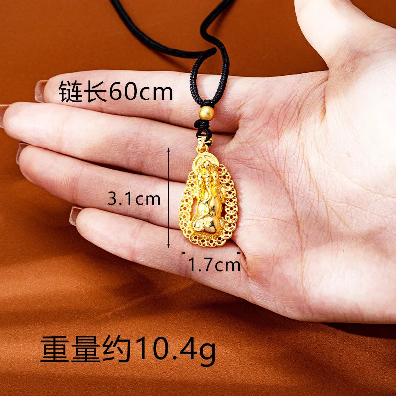 Gold Coin Pendant-ToShay.org