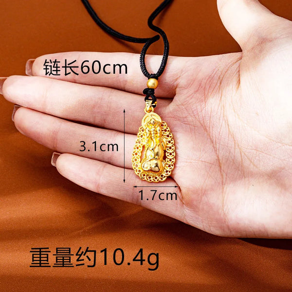 Gold Coin Pendant-ToShay.org