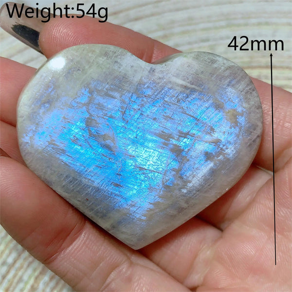 Blue Rainbow Moonstone Hearts-ToShay.org