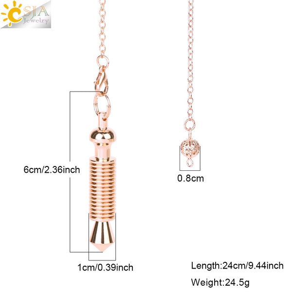 Copper Dowsing Pendulum-ToShay.org
