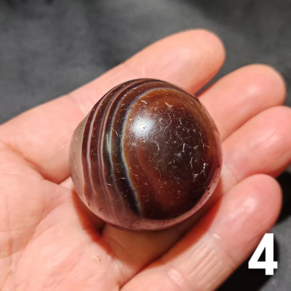 Orange Agate Bead-ToShay.org