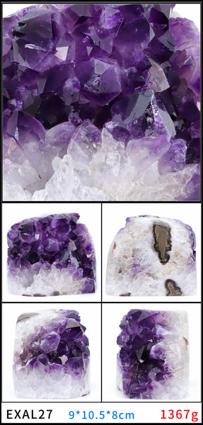 Purple Amethyst Crystal-ToShay.org