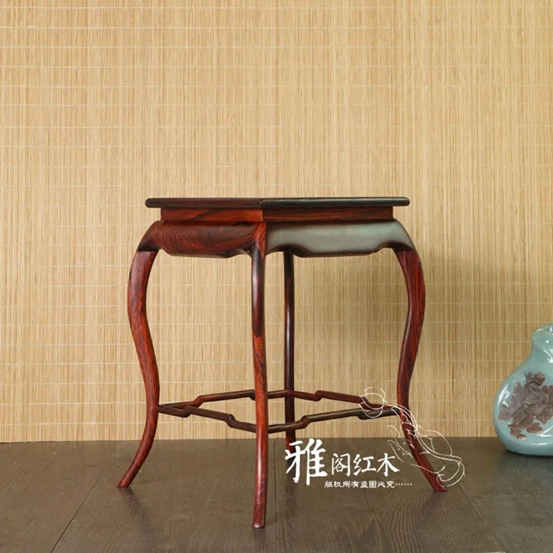Red Wood Table Stand-ToShay.org