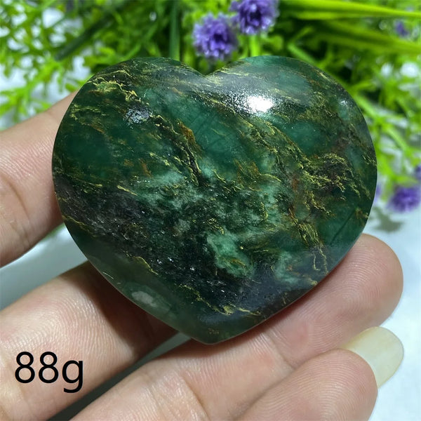 Green Emerald Stone Heart-ToShay.org