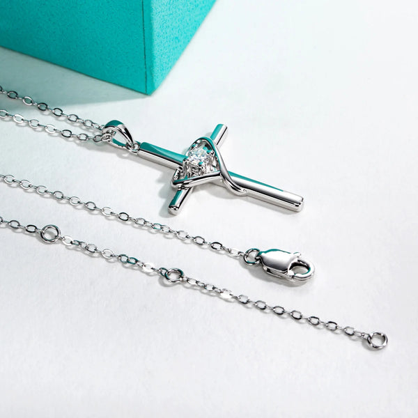 Diamond Cross Pendant-ToShay.org