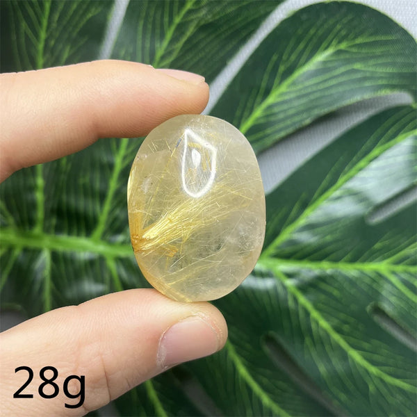 Yellow Rutile Crystal-ToShay.org