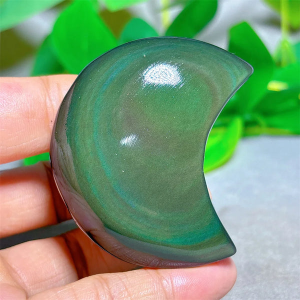 Rainbow Obsidian Moon-ToShay.org