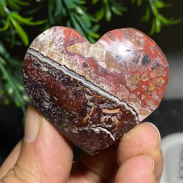 Red Agate Heart-ToShay.org