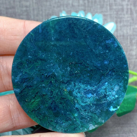 Green Moss Agate Slice-ToShay.org