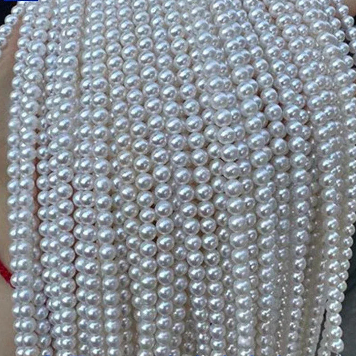 White Pearl Beads-ToShay.org