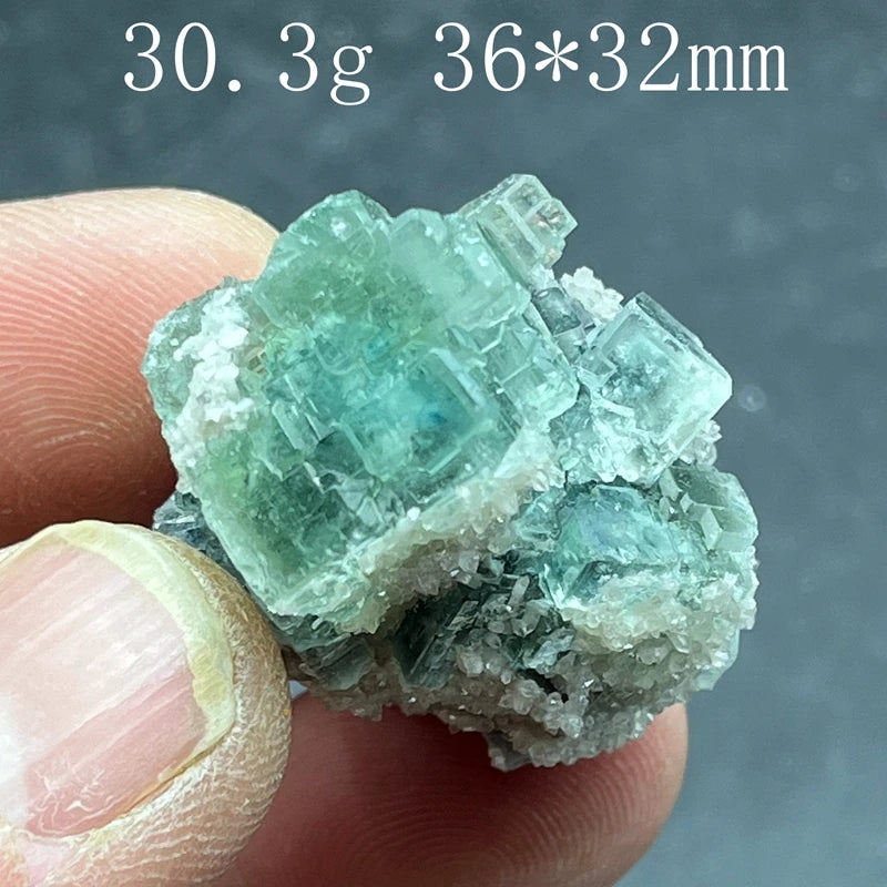 Green Vitreous Fluorite Crystal-ToShay.org