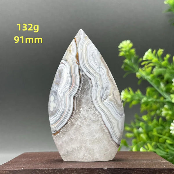 Purple Amethyst Agate Torch-ToShay.org