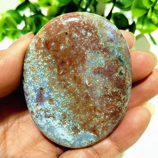 Ocean Jasper Palm Stone-ToShay.org