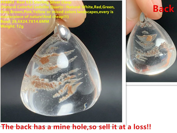 Black Rutilated Quartz Pendants-ToShay.org