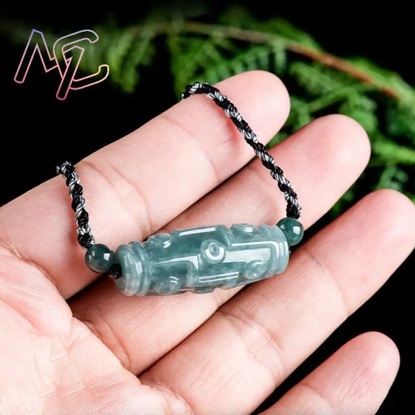 Blue Jadeite Tianzhu Pendant-ToShay.org