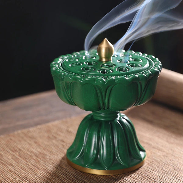 Lotus Incense Burner-ToShay.org