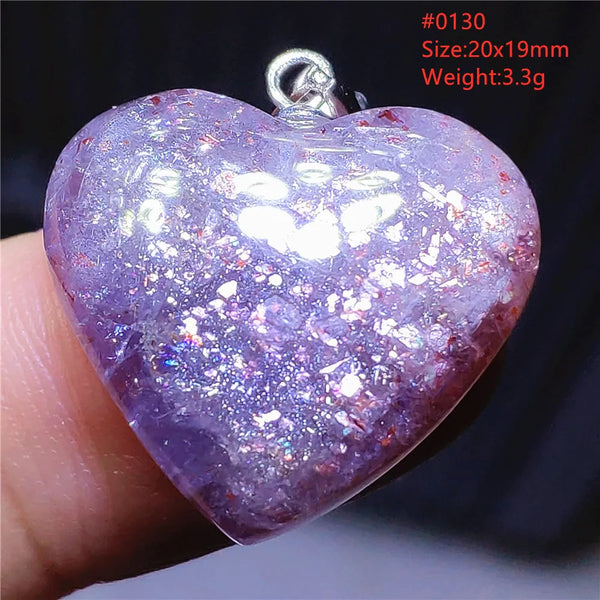 Blue Blood Red Lolite Pendant-ToShay.org