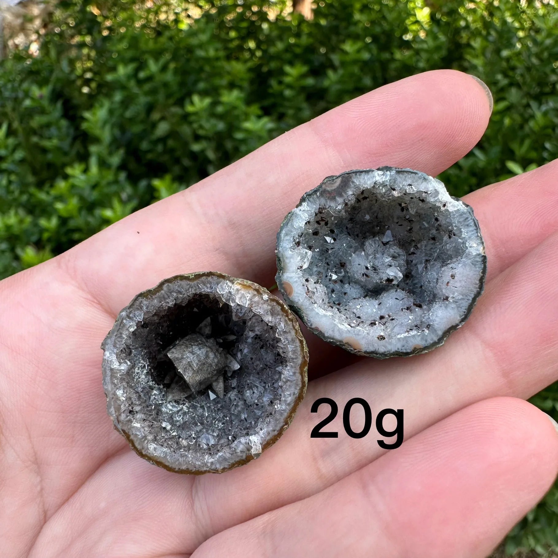 Mixed Agate Crystal Geode-ToShay.org