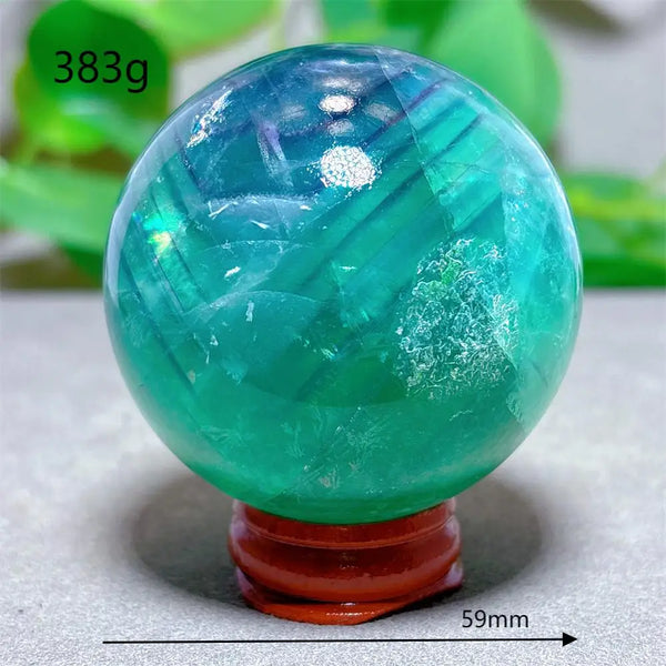 Green Fluorite Ball-ToShay.org
