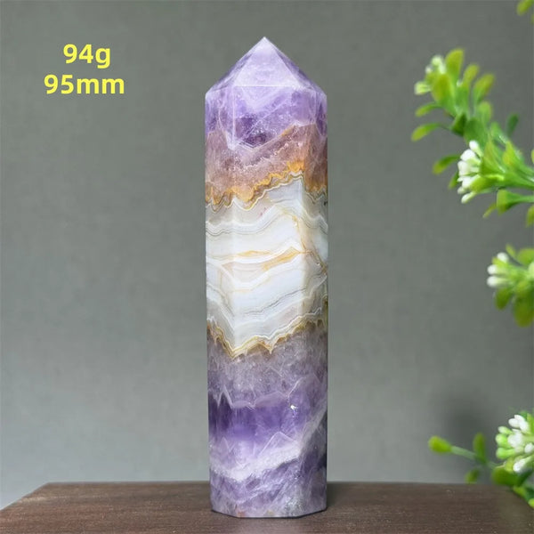Purple Amethyst Wand-ToShay.org