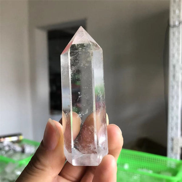 Clear Quartz Crystal Wand-ToShay.org