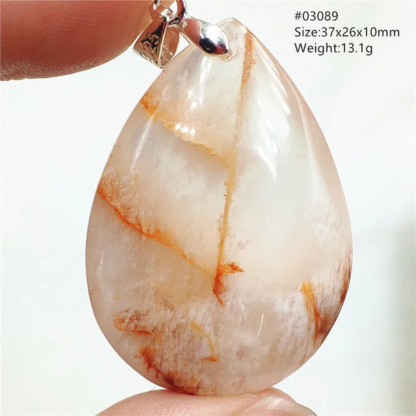 White Orange Phantom Pendant-ToShay.org