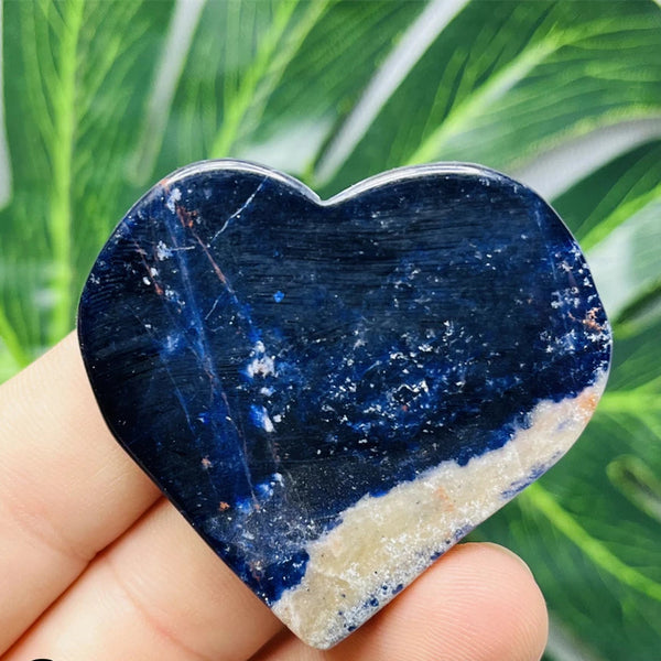 Blue Sodalite Heart-ToShay.org