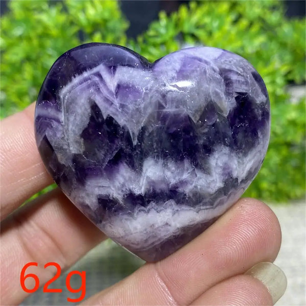 Purple Dream Amethyst Heart-ToShay.org