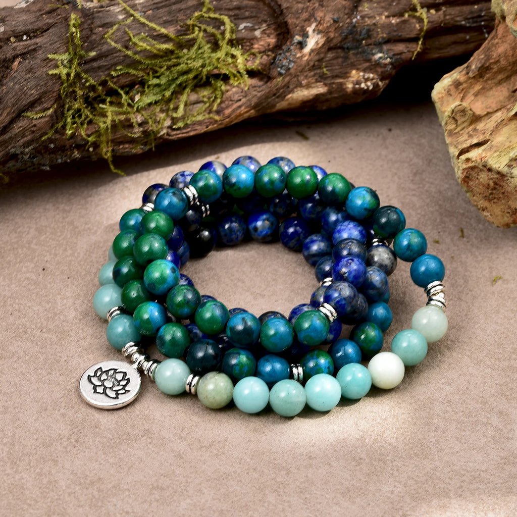 Mixed Crystal Mala Bracelets-ToShay.org
