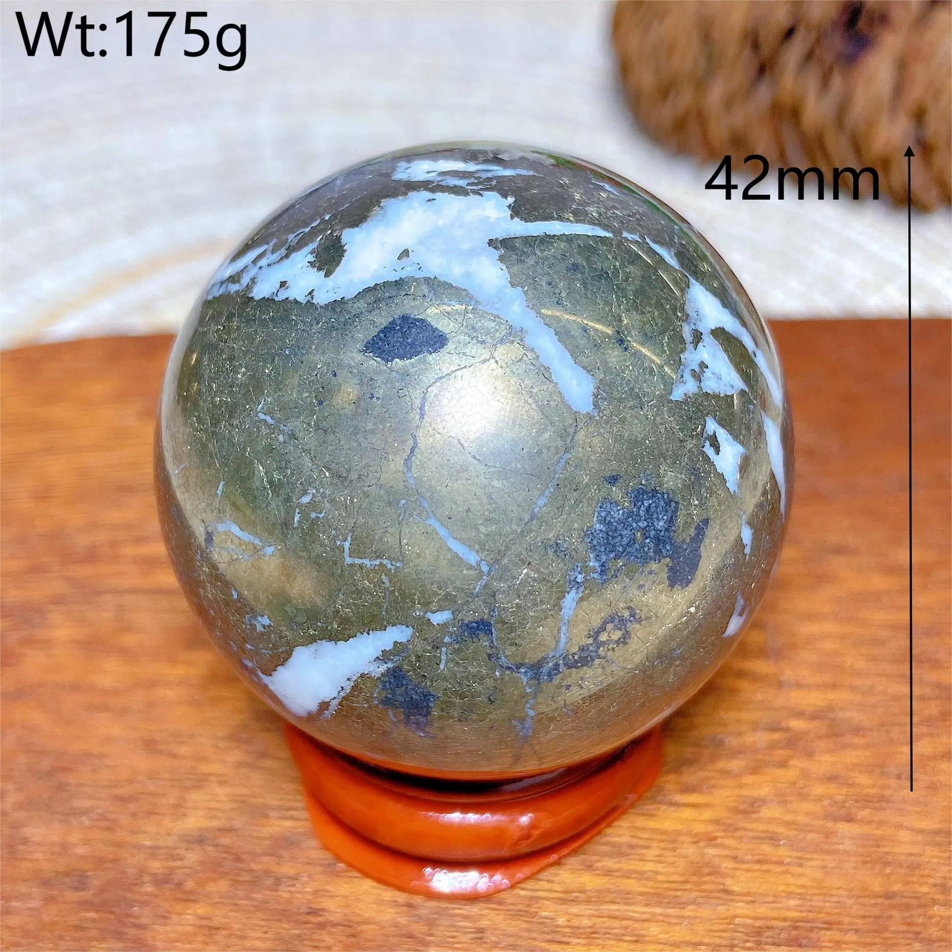Gold Pyrite Ball-ToShay.org
