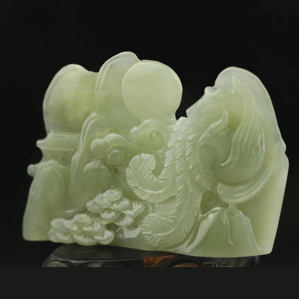 Green Jade Phoenix Landscape-ToShay.org