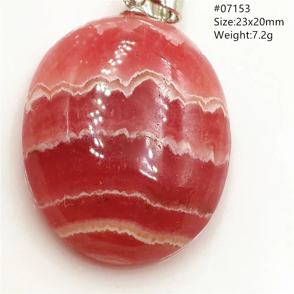 Red Rhodochrosite Pendant-ToShay.org