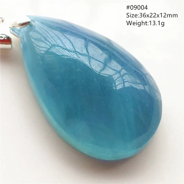 Blue Aquamarine Pendant-ToShay.org