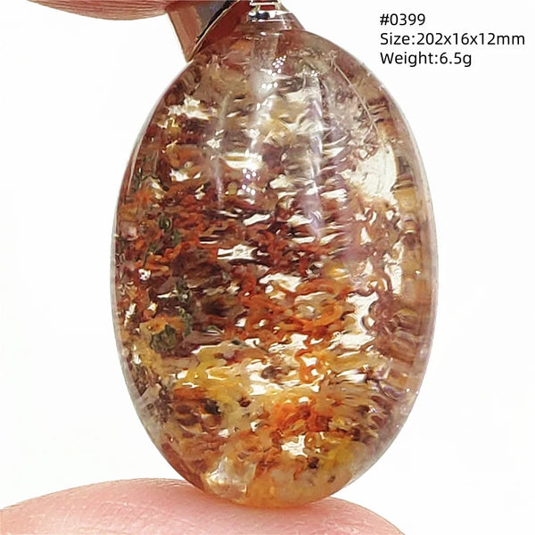 Red Orange Phantom Quartz-ToShay.org
