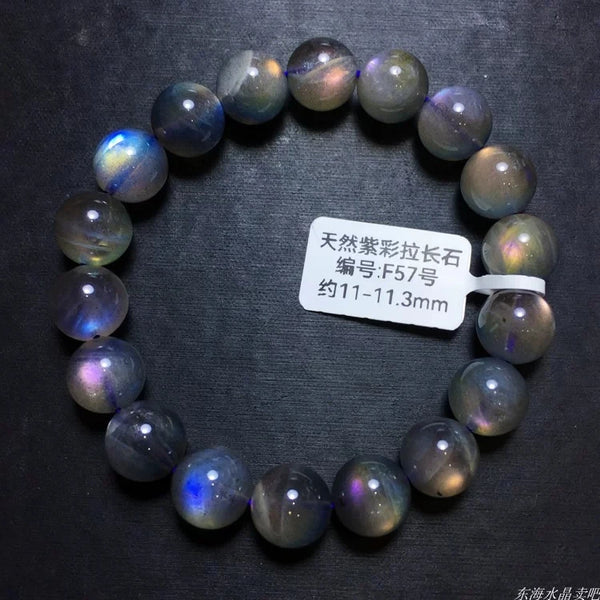 Purple Light Labradorite Bracelet-ToShay.org